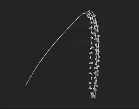 Branche avec perles acryliques