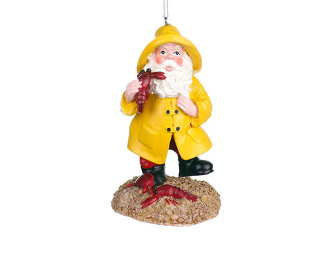 LOBSTER FISHERMAN ORNAMENT