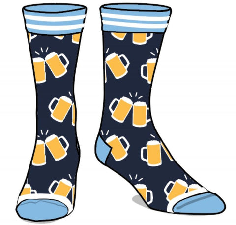 PRIVATE LABEL - Beer Mug Crew Sock