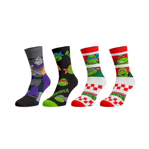 TMNT - TEENAGE MUTANT NINJA TURTLES 3PK SOCKS