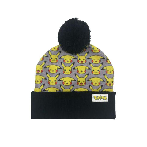 POKÉMON - Microfleece Printed Crown with Knit Cuff